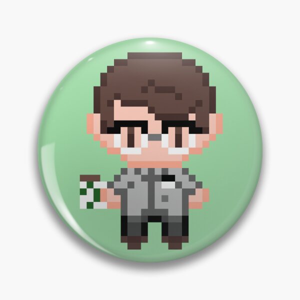 Artikelvorschau, Edward Nygma Pixel Art (Laborkittel) entworfen und verkauft von ThatNerdio.