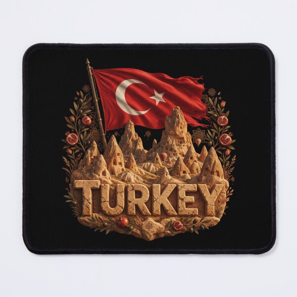 Item preview, Turkey Heritage – Cappadocia & Anatolia Emblem designed and sold by FlagX.