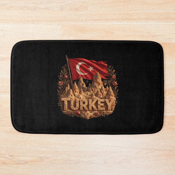 Item preview, Turkey Heritage – Cappadocia & Anatolia Emblem designed and sold by FlagX.