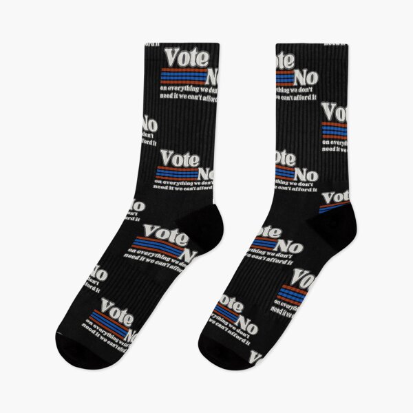 Item preview, Vote No on Everything We Don't Need It We Can't Afford It – Patriotic Political Humor Taxpayer Design designed and sold by GFamilyC.