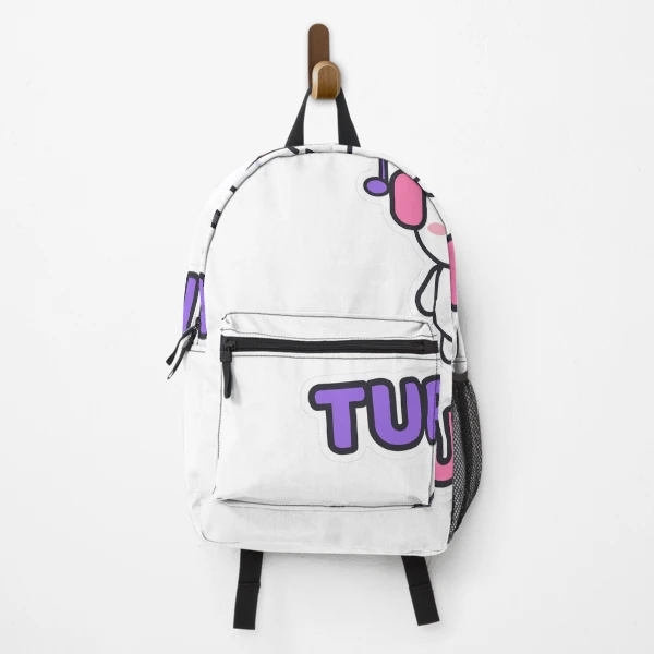 Turn It Up - Music Lover Marshmallow Pip with Headphones — Backpack by BiMood