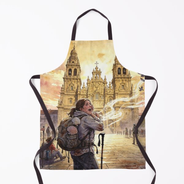 Artikelvorschau, Der heilige Jakobus von Compostela, Ankunft der Pilger entworfen und verkauft von jefboutique6150.