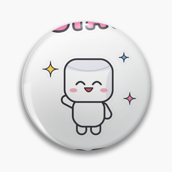 Item preview, Stay Soft - Cute Happy Marshmallow Pip designed and sold by BiMood.