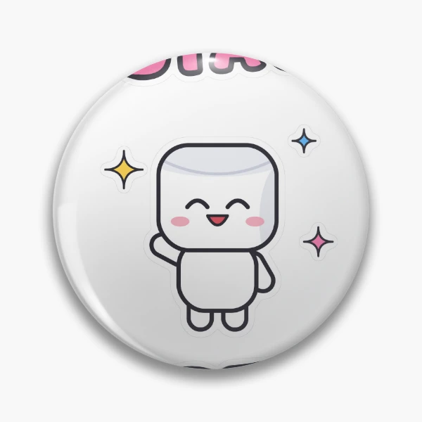 Stay Soft - Cute Happy Marshmallow Pip — Pin by BiMood