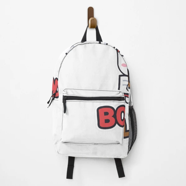 Book Club - Cute Marshmallow Pip Reading a Book — Backpack by BiMood