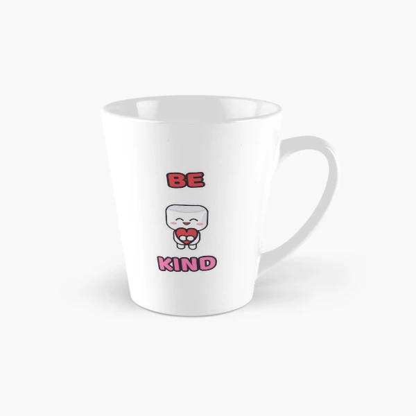 Be Kind - Cute Marshmallow Pip Holding a Heart — Classic Mug by BiMood