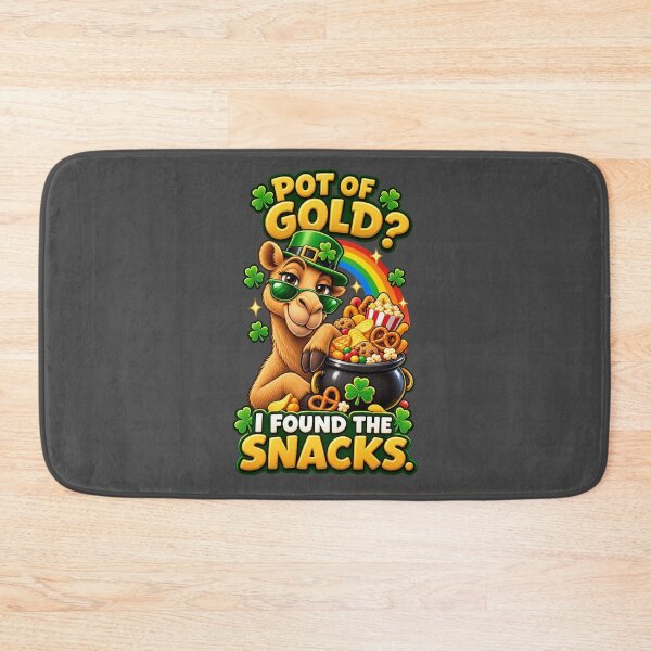 Item preview, Pot of Gold I Found the Snacks St Patrick's Day Camel – Funny Irish St. Patrick's Day Graphic T-Shirt designed and sold by Camel & Quirk.