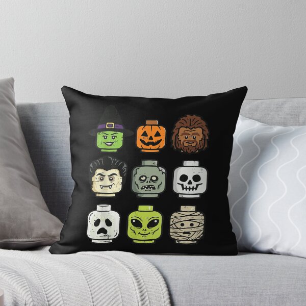 Item preview, Halloween Building Blocks Head Cute Bricks Costume Boys designed and sold by studiopekepeke.