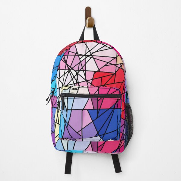 Item preview, Prism Mosaic – Colorful Stained Glass Style Geometry designed and sold by symbolic Tees.