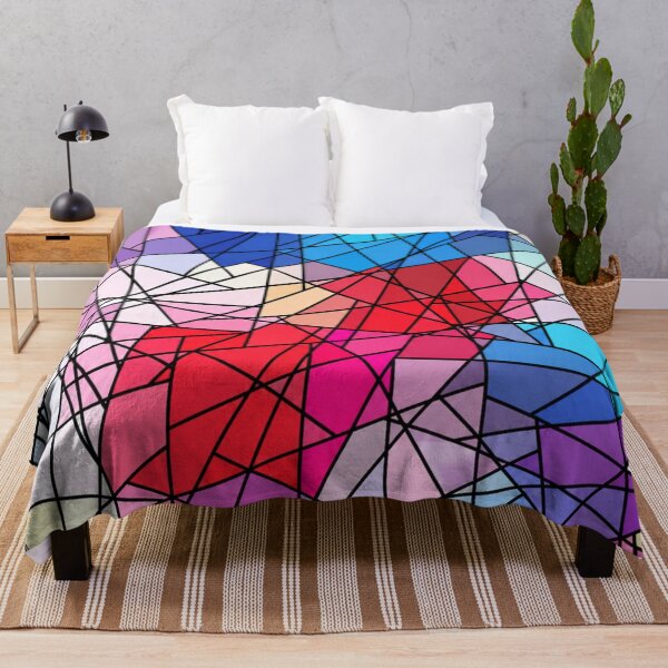 Item preview, Prism Mosaic – Colorful Stained Glass Style Geometry designed and sold by symbolic Tees.