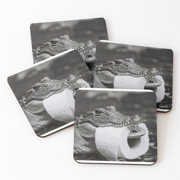 Item preview, Crocodile and Toilet Paper designed and sold by RENcraft.