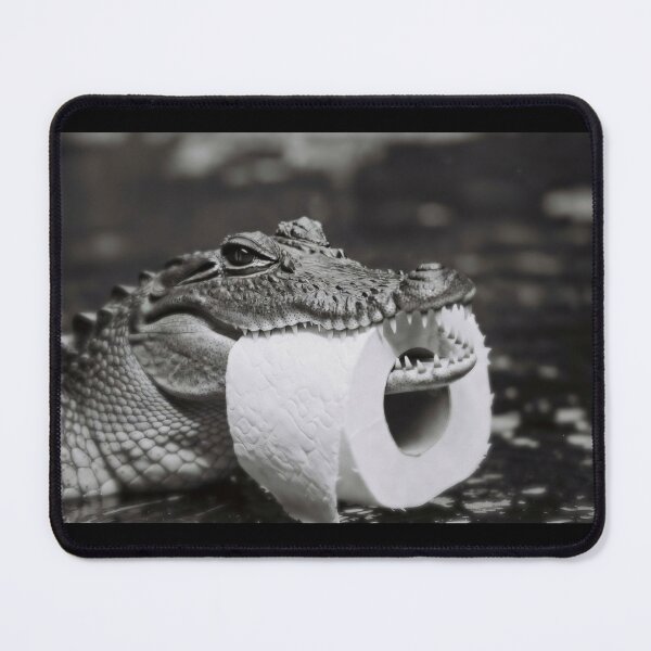 Item preview, Crocodile and Toilet Paper designed and sold by RENcraft.