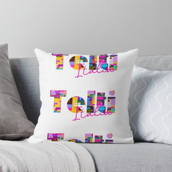 Item preview, Telti, Sardegna, Italy, Italia, colorful typography design for travellers designed and sold by Wanderful-roads.