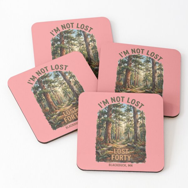 Item preview, I'm Not Lost Lost Forty Blackduck Minnesota Vintage Forest Hiking designed and sold by FrozenFits.
