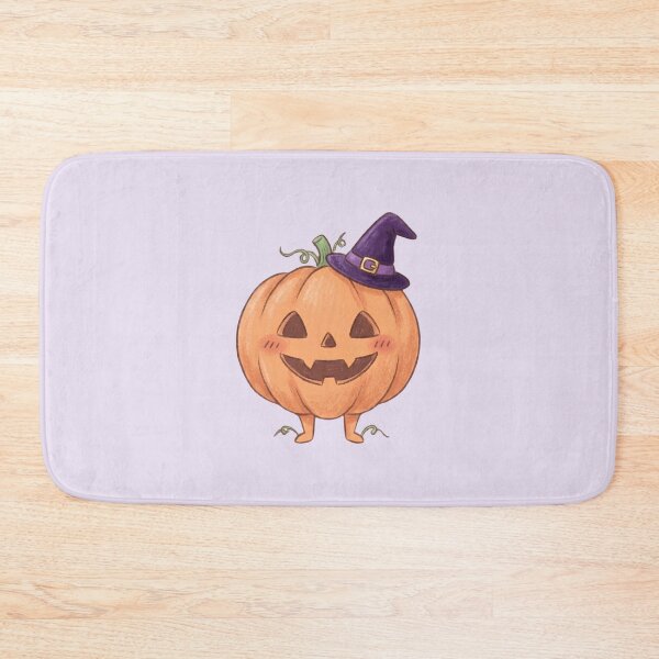 Artikelvorschau, Cute Halloween Pumpkin Witch Hat Jack O Lantern Kawaii Spooky Art entworfen und verkauft von Alt Casterwill .