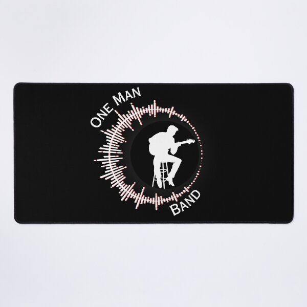 Item preview, One Man Band Musician | Solo Musician Vibes | Light Ink Edition designed and sold by SunandShade.