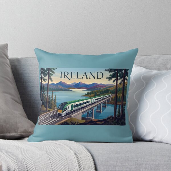 Item preview, Ireland by Train – Railway Poster designed and sold by ArtworkNorth.