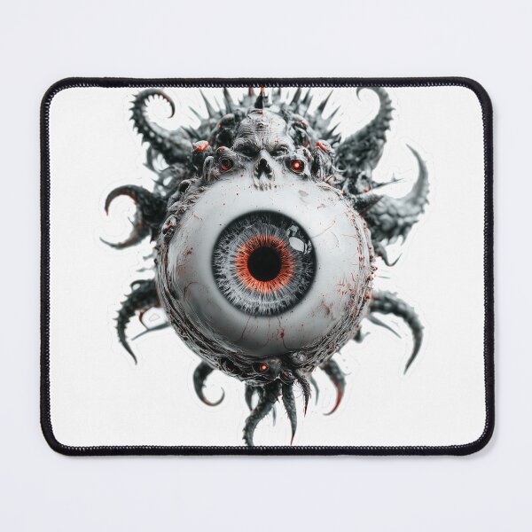 Item preview, Cosmic Horror Eye Sticker – Eldritch Red Eye Monster designed and sold by Audra-studio.
