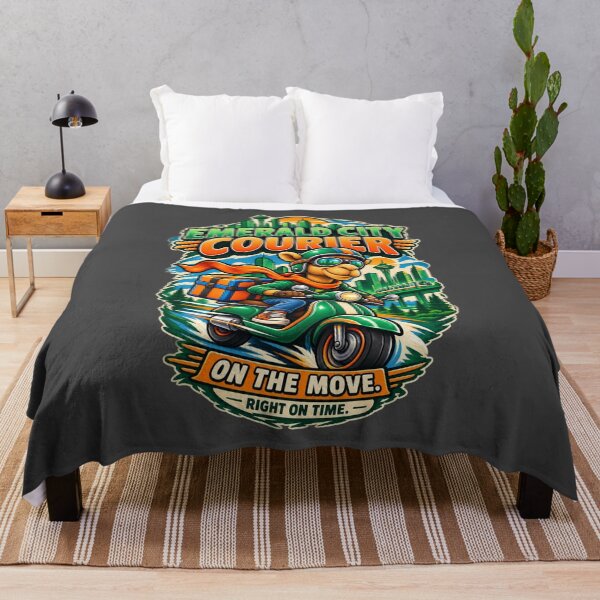 Item preview, Emerald City Courier St Patrick's Day Camel Design – Funny Irish St. Patrick's Day Graphic T-Shirt designed and sold by Camel & Quirk.