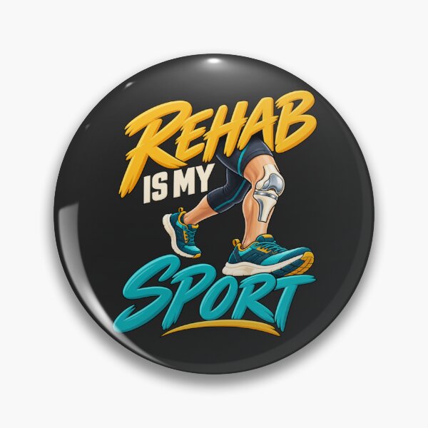 Item preview, Rehab Is My Sport Knee Replacement Recovery designed and sold by PunchDrop.