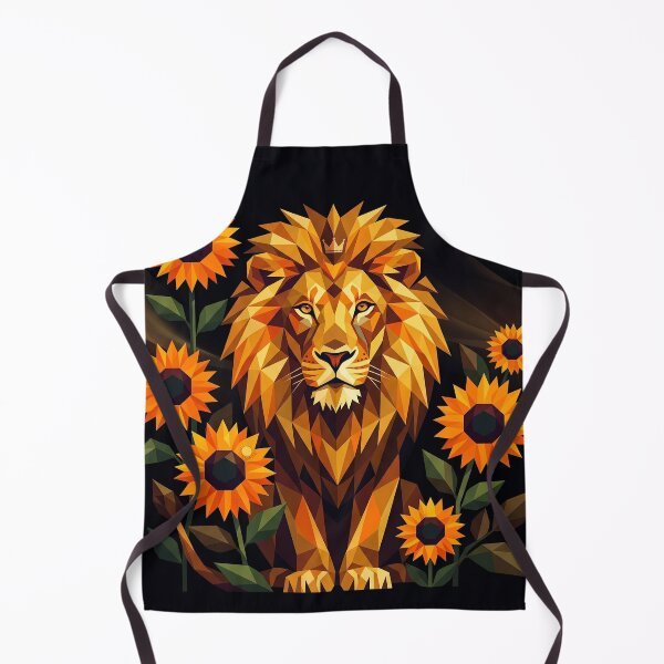 Item preview, Animal Wild Geometry: Lion #1 designed and sold by Helios Be. Lavsh.