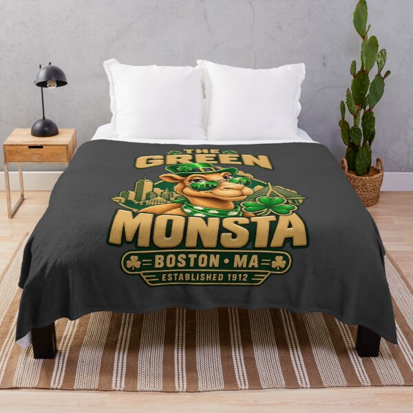 Item preview, The Green Monsta Boston St Patrick's Day Camel Design – Funny Irish St. Patrick's Day Graphic T-Shirt designed and sold by Camel & Quirk.