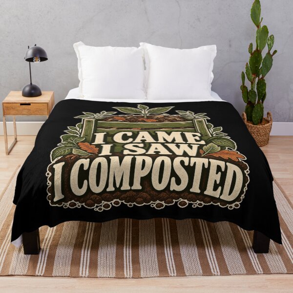 Item preview, I Came I Saw I Composted designed and sold by Good Mood Foundry.