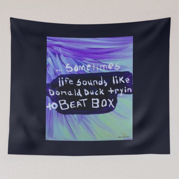 Item preview, Donald Duck Beatboxing designed and sold by lifeinspired4u.