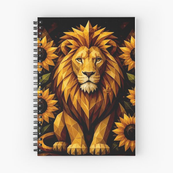 Item preview, Animal Wild Geometry: Lion #2 designed and sold by Helios Be. Lavsh.