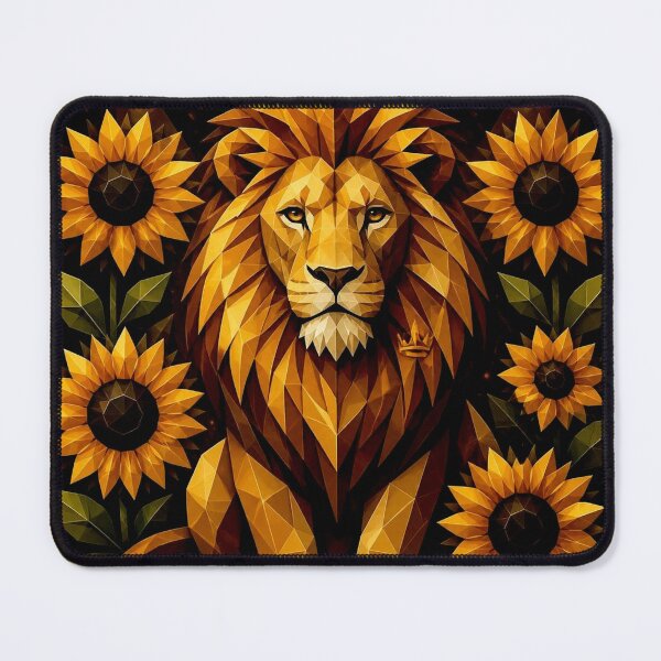 Item preview, Animal Wild Geometry: Lion #2 designed and sold by Helios Be. Lavsh.
