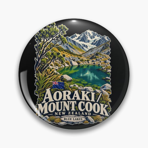 Artikelvorschau, Blue Lakes Mount Cook Retreat entworfen und verkauft von EvergreenPark - Tee Studio.