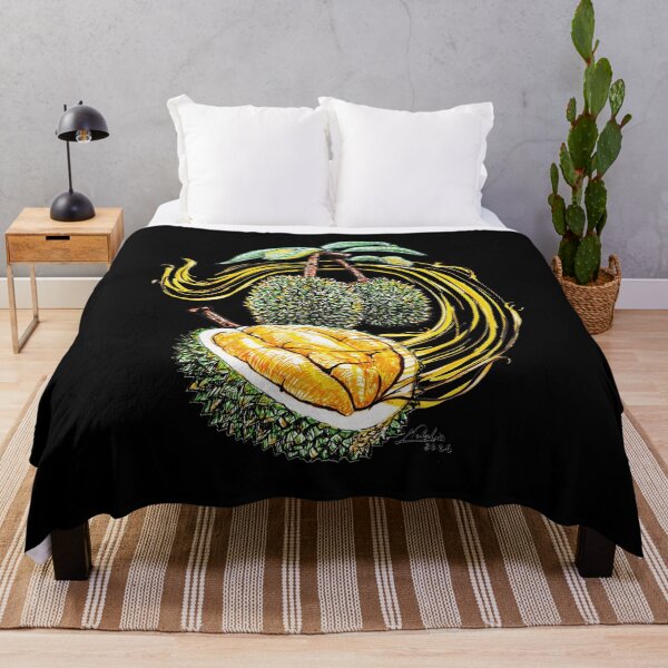 Item preview, Realistic pen illustration of a durian designed and sold by Konopikyu.
