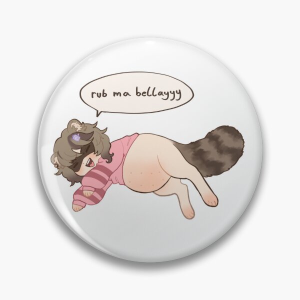 Item preview, Rub Sables Belly designed and sold by sabletheraccoon.