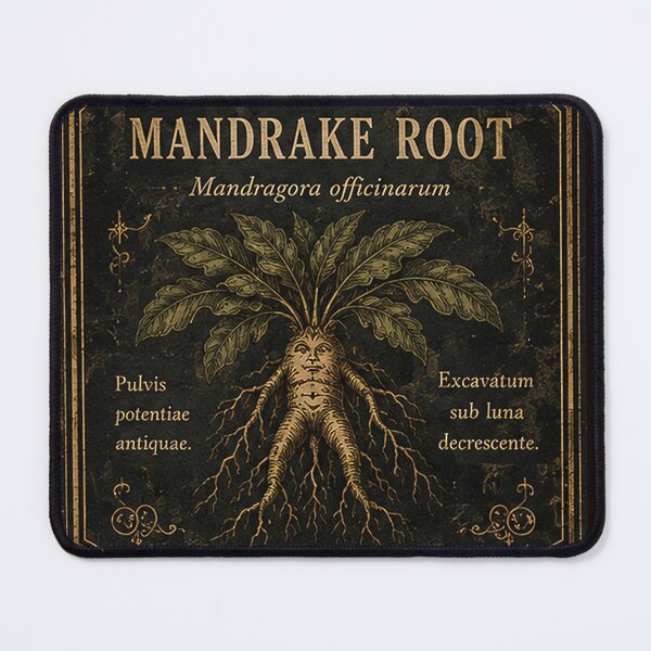 Item preview, Mandrake Root Vintage Apothecary designed and sold by Impossible Archive.