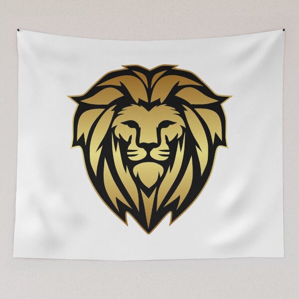 Item preview, Gold Lion Mascot designed and sold by rowgazer.