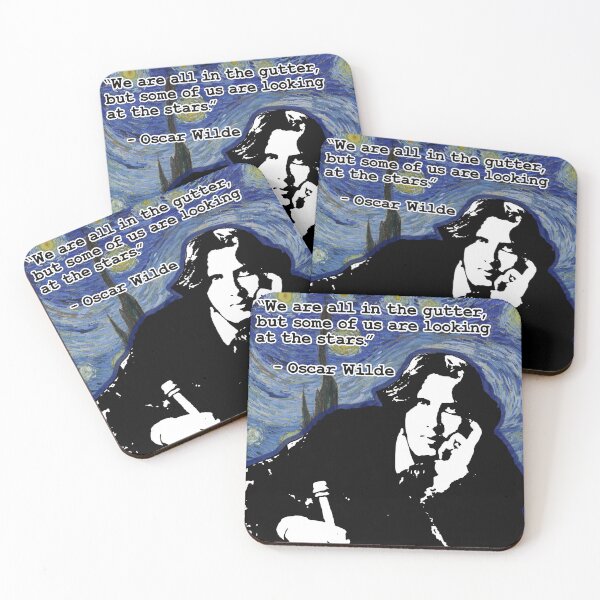 Item preview, Oscar Wilde and Starry Night designed and sold by aponwao.