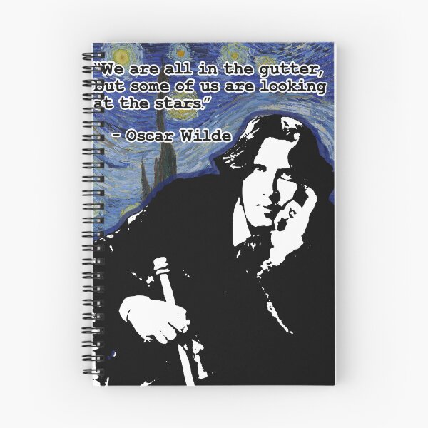Item preview, Oscar Wilde and Starry Night designed and sold by aponwao.