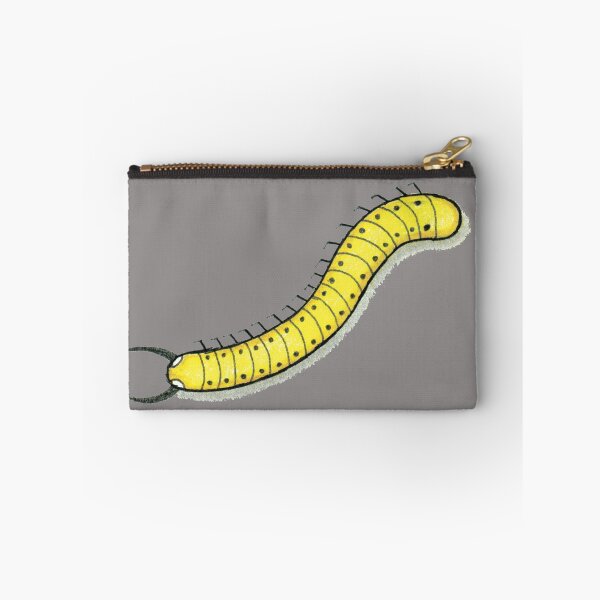 Item preview, Yellow Centipede Illustration Stylized Insect Art designed and sold by Ihor Ivanov.