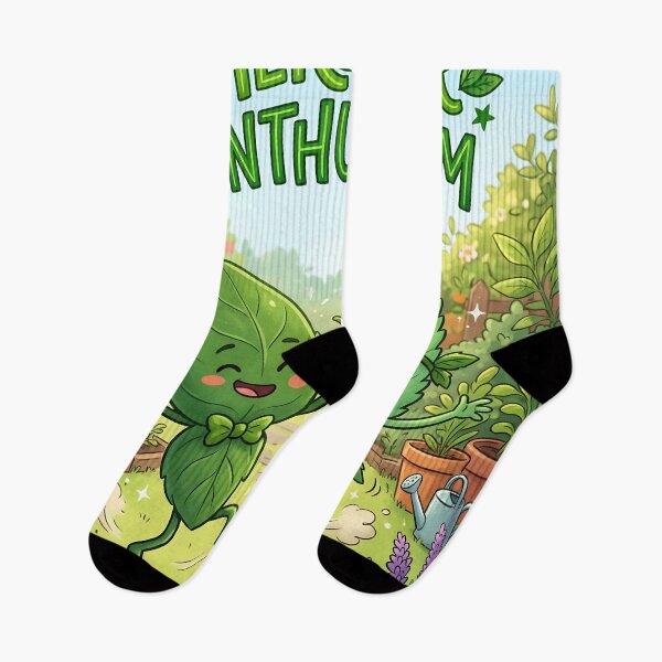 Item preview, Dancing Cartoon Herb designed and sold by JC Art Creations.