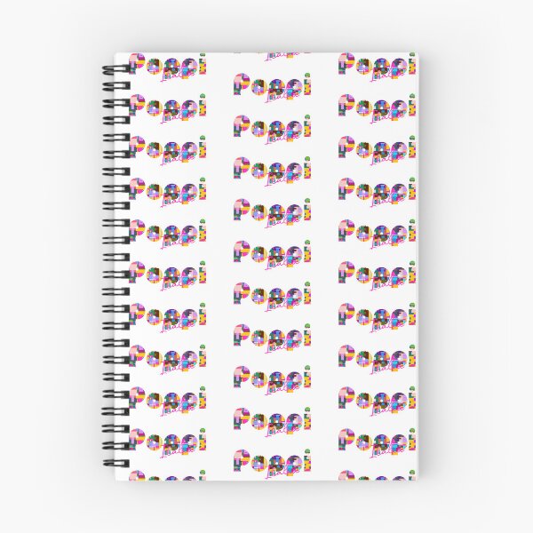 Item preview, Poppi, Arezzo, Italy, Italia, colorful typography design for travellers designed and sold by Wanderful-roads.