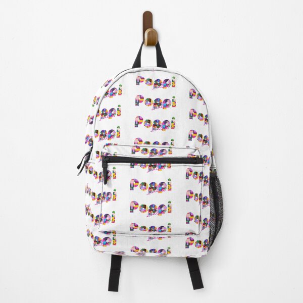 Item preview, Poppi, Arezzo, Italy, Italia, colorful typography design for travellers designed and sold by Wanderful-roads.