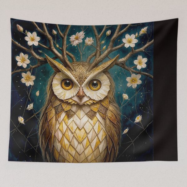 Item preview, Animal Wild Geometry: Owl #1 designed and sold by Helios Be. Lavsh.