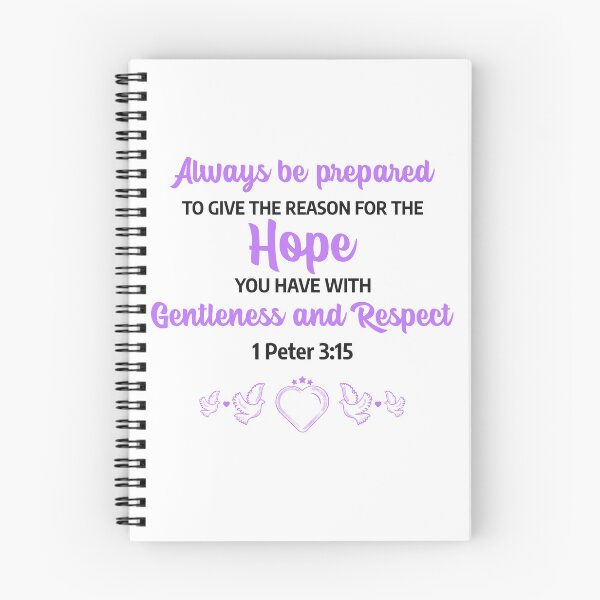 Item preview, Be Prepared 1 Peter 3:15 designed and sold by LEHDesigns93.