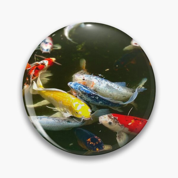 Aperçu de l'œuvre Frénésie des carpes koï créée et vendue par JOsbahr-visuals.