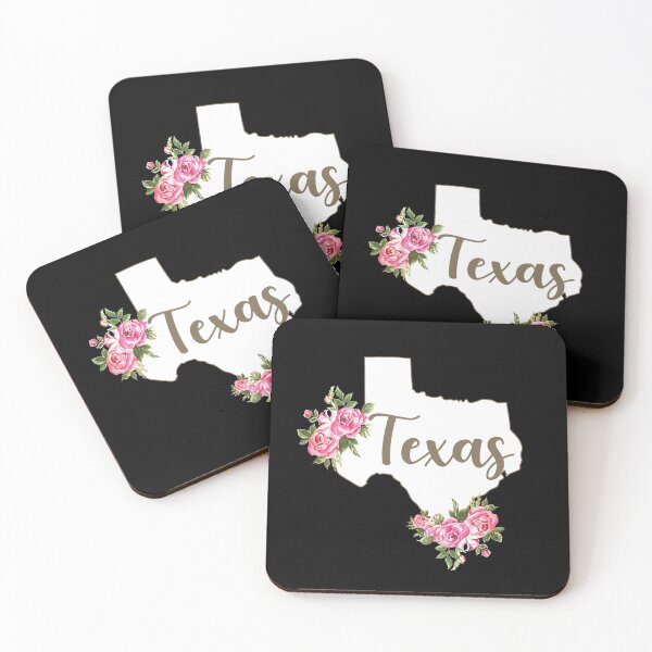 Item preview, Texas Map Floral Flowers Western Cowgirl Texas designed and sold by Lenny Stahl.