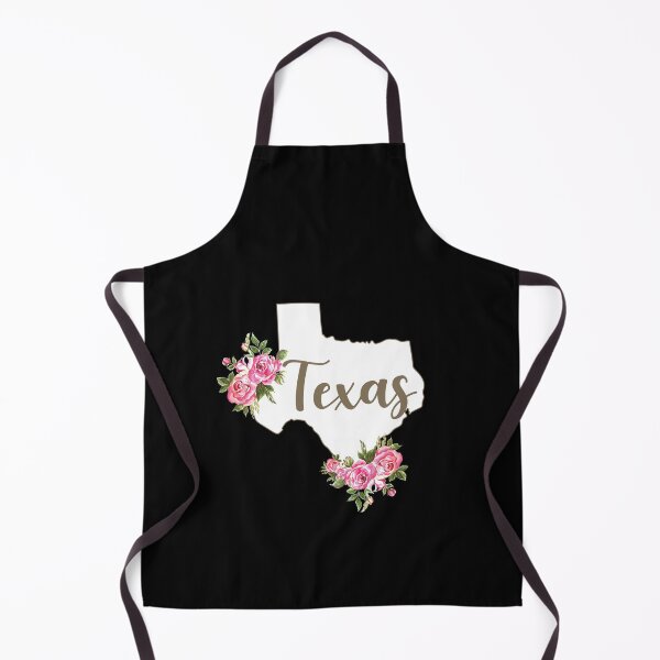 Aperçu de l'œuvre Carte du Texas Fleurs Western Cowgirl Texas créée et vendue par Lenny Stahl.