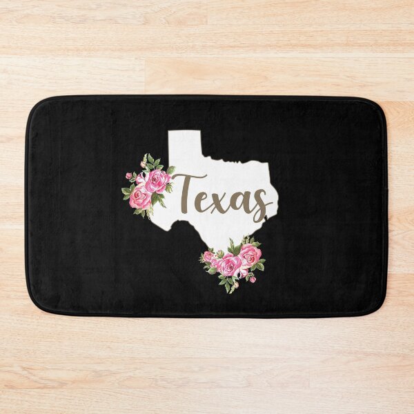 Item preview, Mapa de Texas Flores florales Vaquera del Oeste de Texas designed and sold by Lenny Stahl.