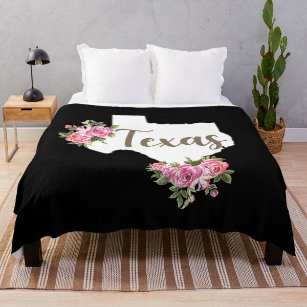 Item preview, Texas Map Floral Flowers Western Cowgirl Texas designed and sold by Lenny Stahl.