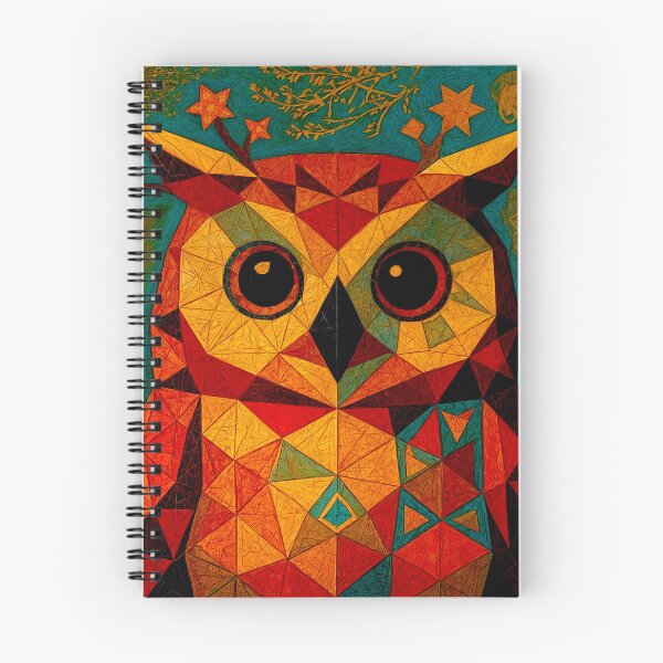 Item preview, Animal Wild Geometry: Owl #2 designed and sold by Helios Be. Lavsh.