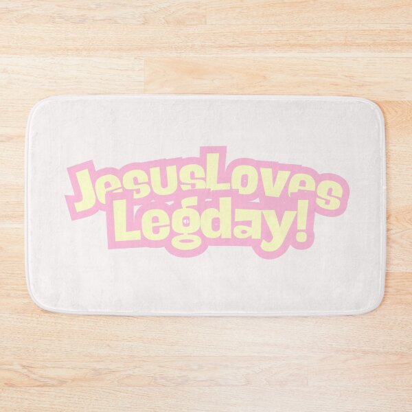 Item preview, Jesus loves leg day! designed and sold by Pixelpenguin23.